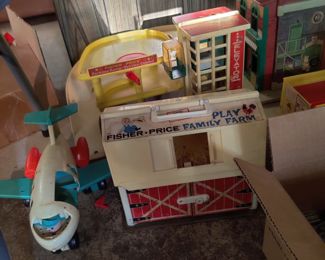 vintage Fisher Price Playset