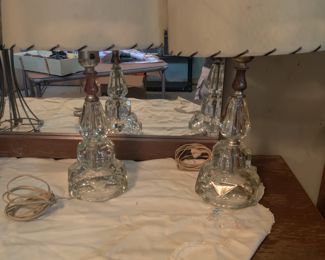 1950s vintage table lamps