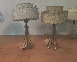 1950s vintage table lamps