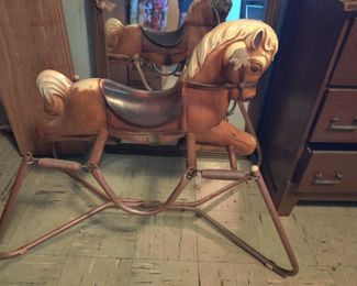 Vintage rocking horse