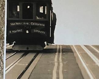 Gallery Fine Art Photographic Fine Print Historic Collection San Francisco Cable Car