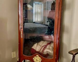 Antique Armoire with Gold Leaf from Antique Society, Sebastopol, CA