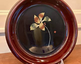 Asian Inspired Decorative Plate