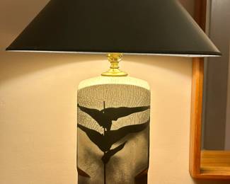 Pottery Lamp