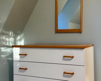 Four Drawer Dresser & Mirror