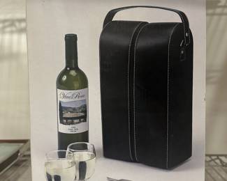Zippered Wine Tote