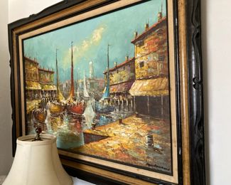 Henderson Signed Painting