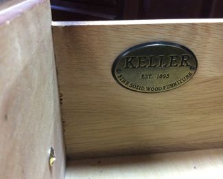 KELLER FURNITURE CHERRY BEDROOM SET,