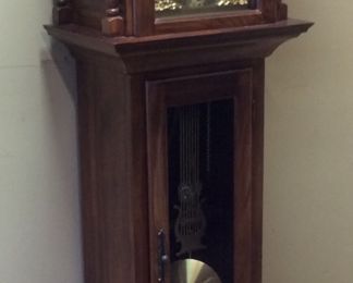 VTG. HERITAGE GRANDFATHER CLOCK, VGC