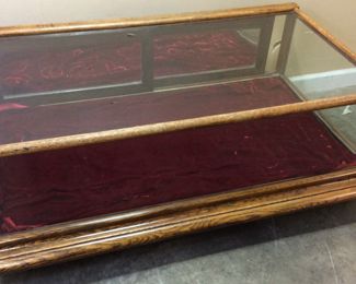 ANTIQUE COUNTRY STORE COUNTERTOP SHOWCAS