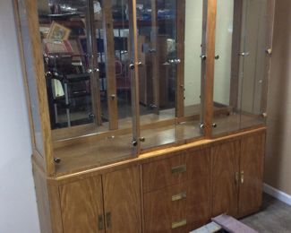 MID CENTURY CHINA DISPLAY CABINET