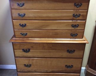 VTG. HUDSON HOUSE SOLID CHERRY CHEST