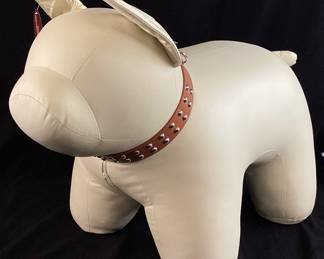 JOSHUA STEINBERG SAFARI OTTOMAN BULLDOG