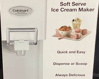 NEW CUISINART MIX IT IN SOFT SERVE ICE C