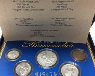  1945 SILVER PROOF SET