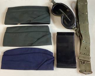 MILITARY COLLECTIBLES, BLUE & GREEN