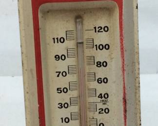 ANTIQUE MIZE SUPPLY THERMOMETER