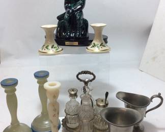 CANDLESTICKS, CASTOR SET, LENOX, CASTOR SET