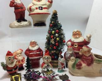 VINTAGE SANTAS OLD CHRISTMAS