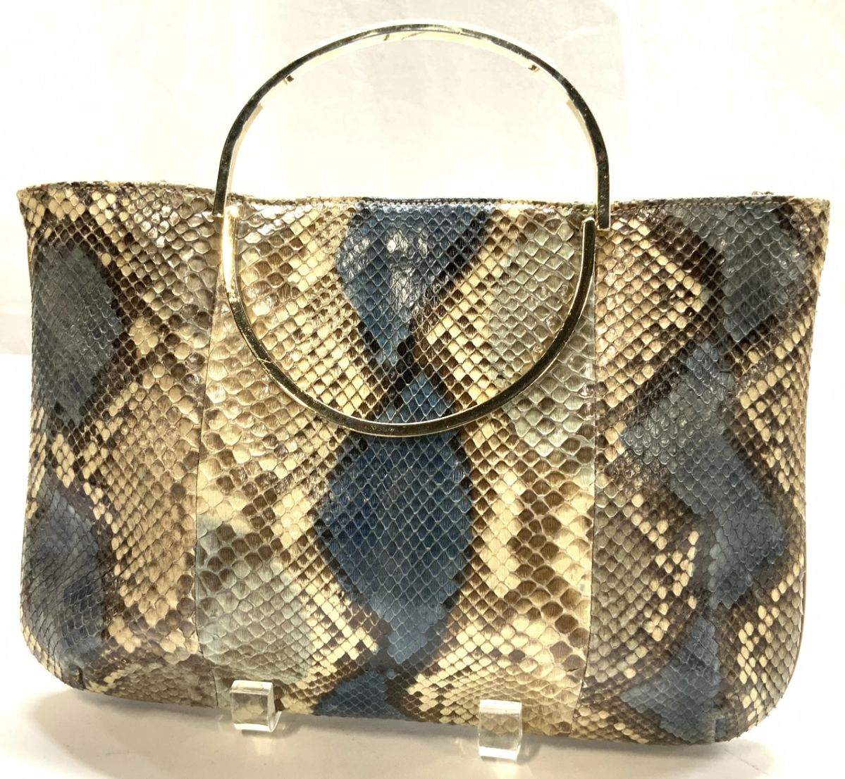 Chic De PARIS Snakeskin Handbag, France
