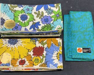 20 Bucilla & Vera Cotton & Linen Table Linens, New
