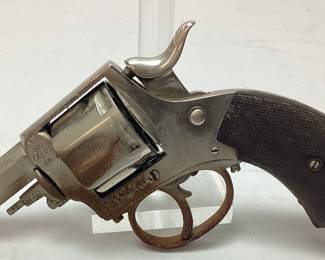 HAAG-AMSTERDAM .38cal REVOLVER, SOME RUST
