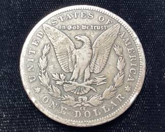 1889-C KEY DATE MORGAN SILVER DOLLAR
