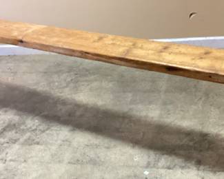 VTG. WOOD ENTRYWAY BENCH