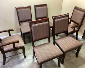 SET OF 6 DINING ROOM CHAIRS