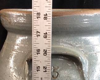 ANTIQUE STONEWARE 5 GALLON CROCK