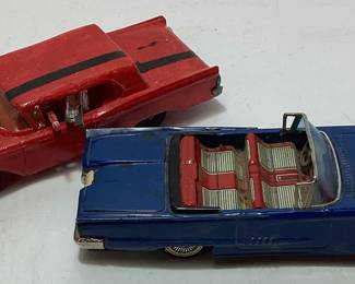 VINTAGE FRICTION CAR T-BIRD & KORRIS MODEL