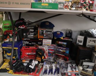 Car stuff and tools....and more Christmas