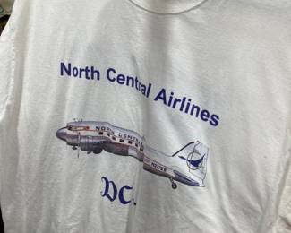 North Central Airlines t shirt