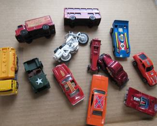 Assorted Ertl, Corgi, etc.