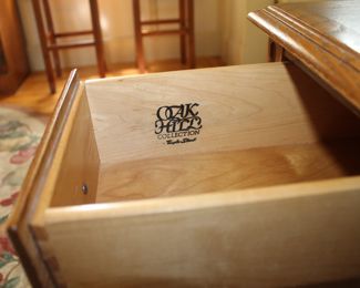 Vanity with Mirror - Oak Hill Collection by Temple-Stuart