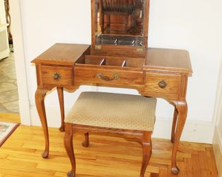 Vanity with Mirror - Oak Hill Collection by Temple-Stuart