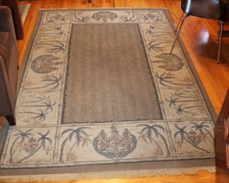 Area Rug - 92' x 64" in First Floor Den