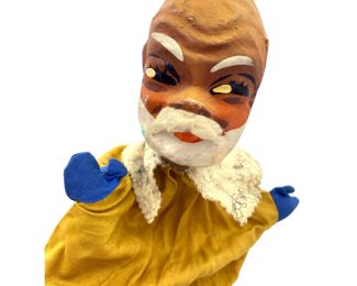 Vintage Hand Puppets, Lot of 4