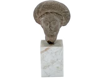Roman Head of Youth Terracotta