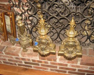 Chenet, Iron Firescreen