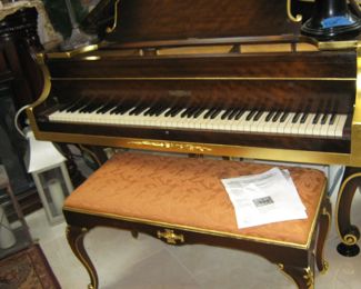 Antique Baby Grand Piano