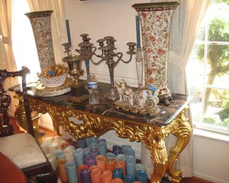 Gilt Console Table