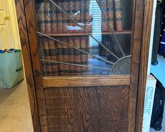 Antique book shelf