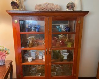 2 DOOR CURIO CABINET