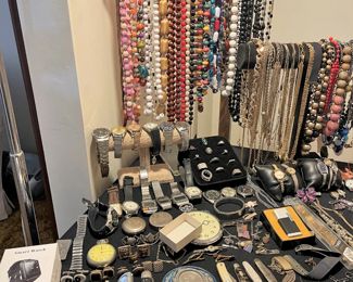 MENS WATCHES, NECKLACES, MENS BELT BUCKLES