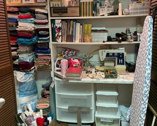 FABRIC, SEWING NOTIONS