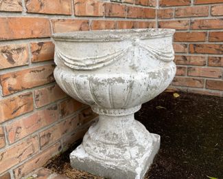 CONCRETE PLANTER THERE ARE 2 OF THESE