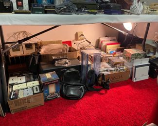 CASSETTE TAPES, CD'S, ETC