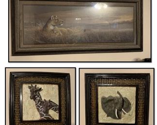 Dozens of pieces of Wall Art