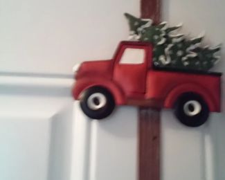 1957 Chevy truck wreath holder